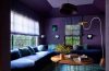 a living room with a couch and a coffee table